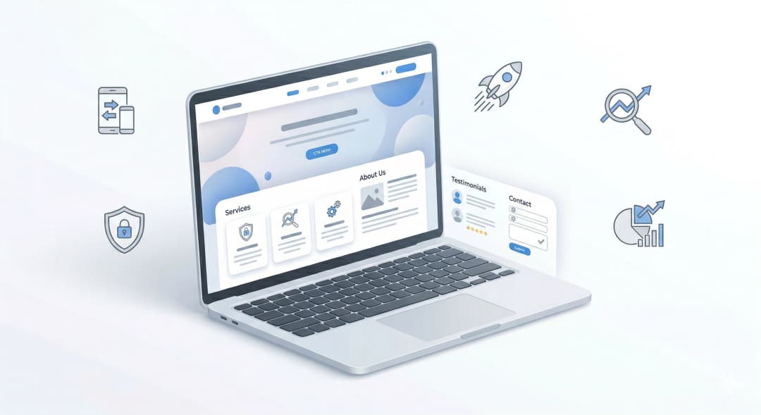 Web corporativa y landing pages